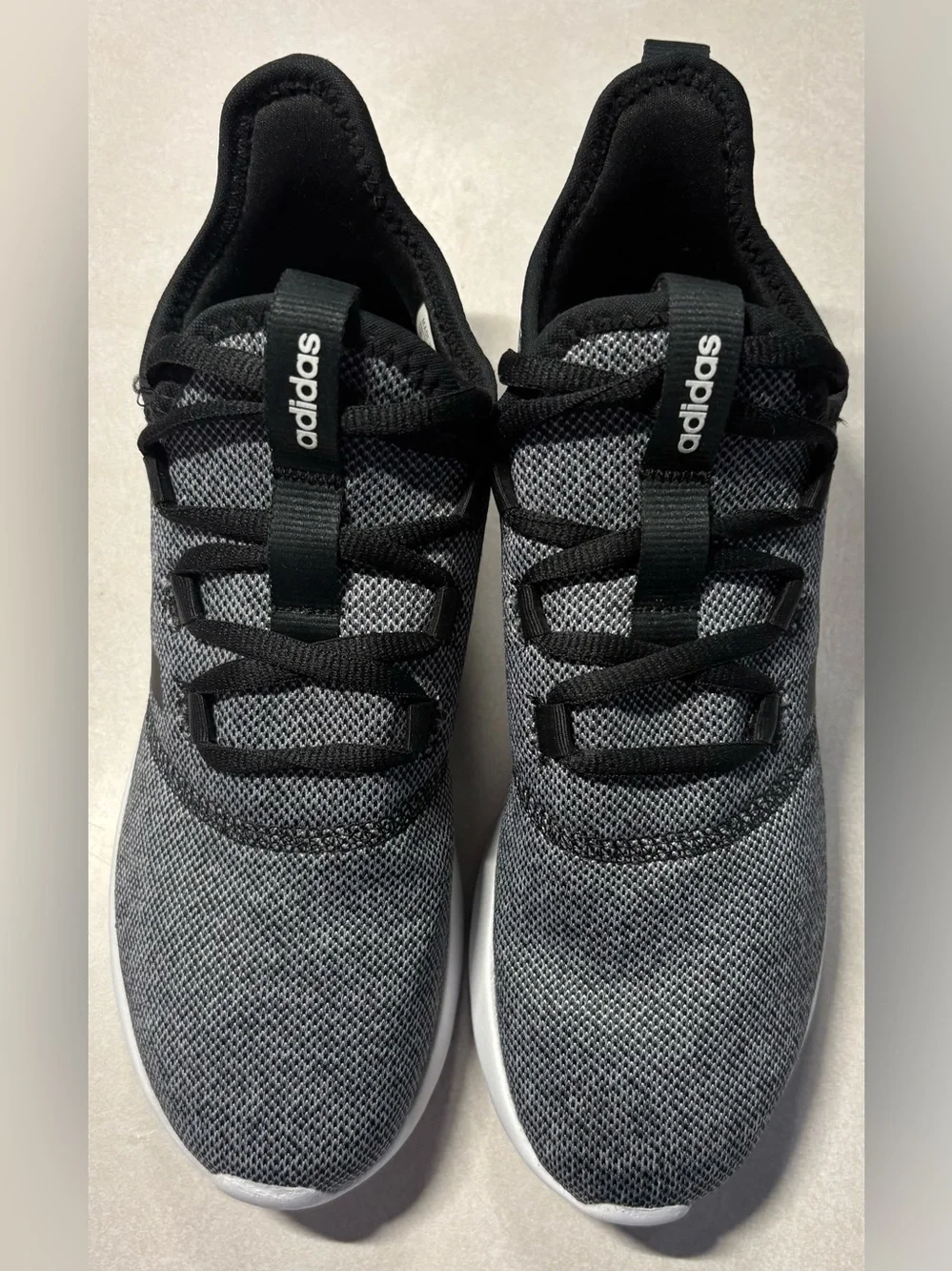 adidas Cloudfoam Pure 2.0 Grey / Black Womens Shoes size 9